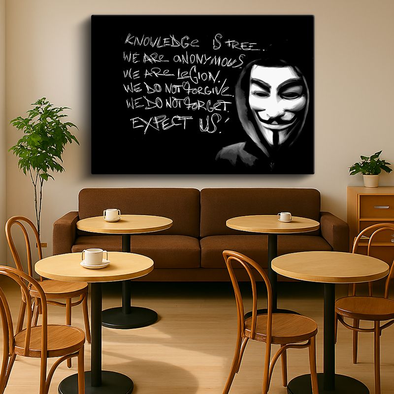 Tipgrafik Kanvas Tablo 62