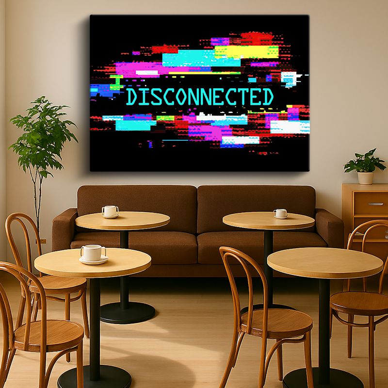 Tipgrafik Kanvas Tablo 63