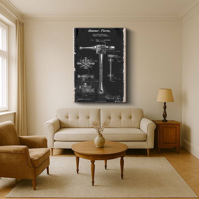 Vintage Kanvas Tablo 8