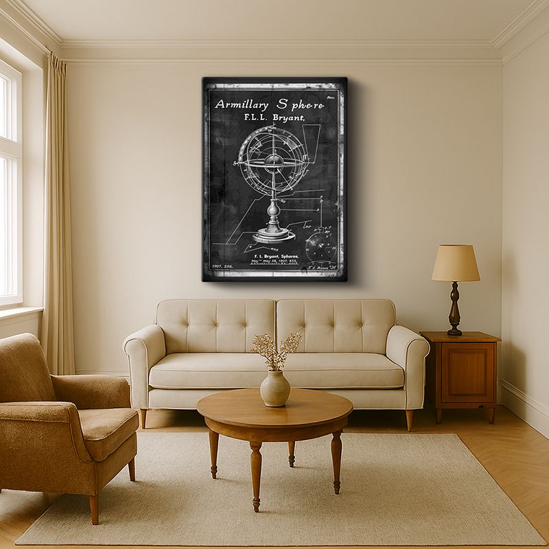 Vintage Kanvas Tablo 24