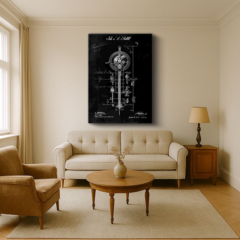 Vintage Kanvas Tablo 35