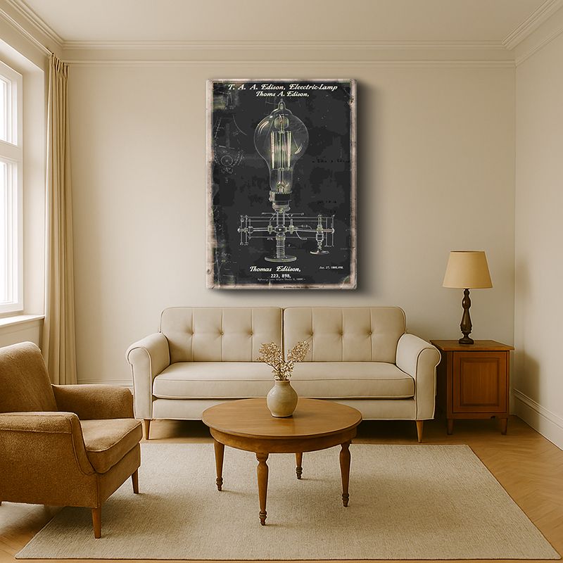 Vintage Kanvas Tablo 36