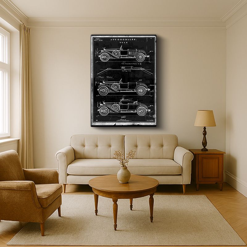 Vintage Kanvas Tablo 42