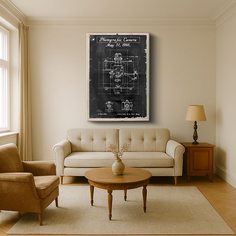 Vintage Kanvas Tablo 46