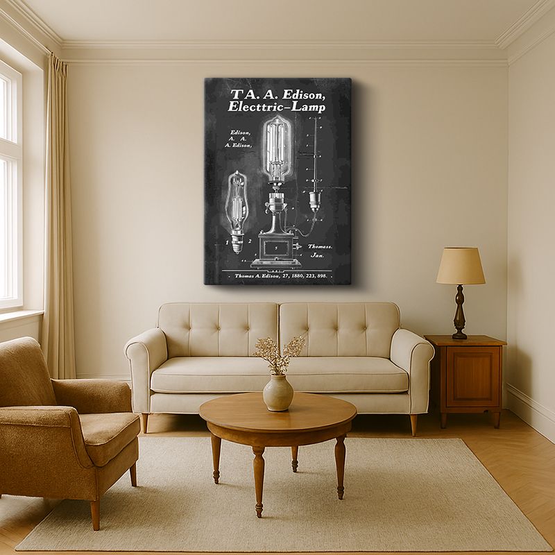 Vintage Kanvas Tablo 48