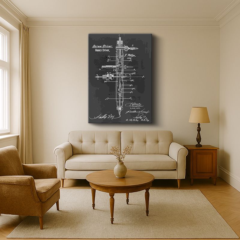 Vintage Kanvas Tablo 83