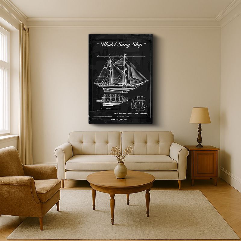 Vintage Kanvas Tablo 94