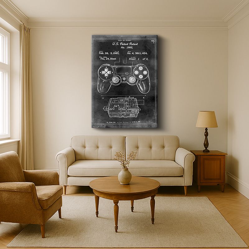 Vintage Kanvas Tablo 105