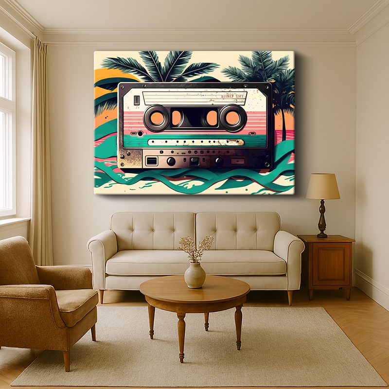 Vintage Kanvas Tablo 126