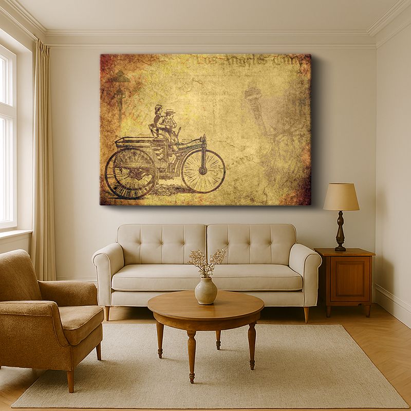 Vintage Kanvas Tablo 131