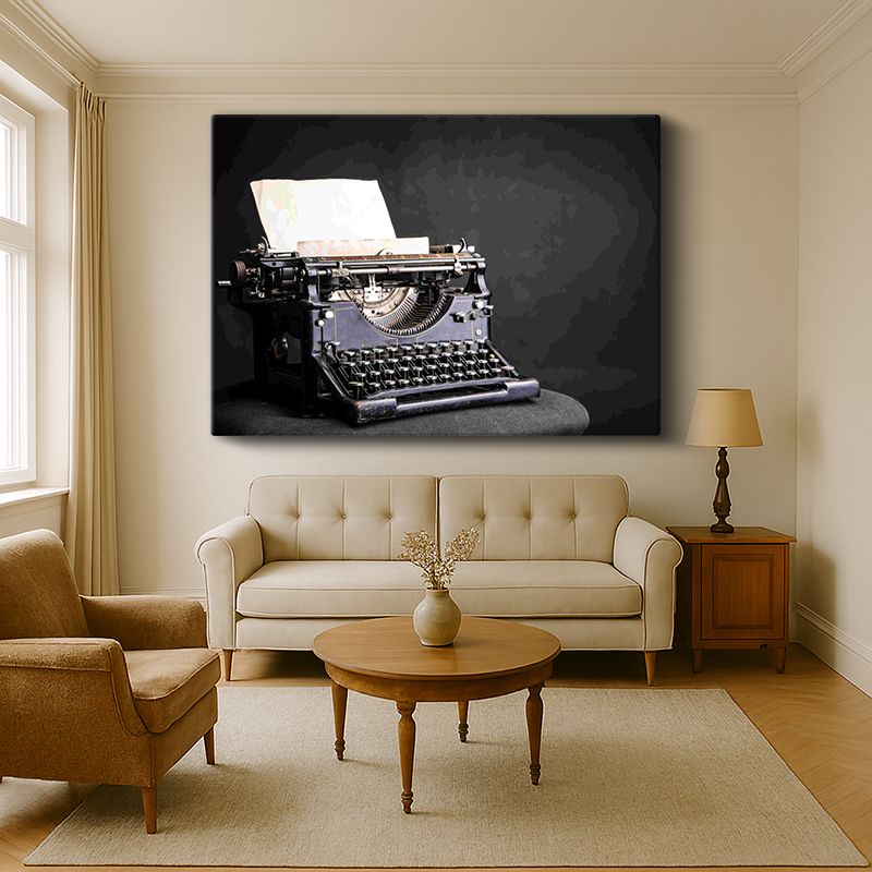 Vintage Kanvas Tablo 135