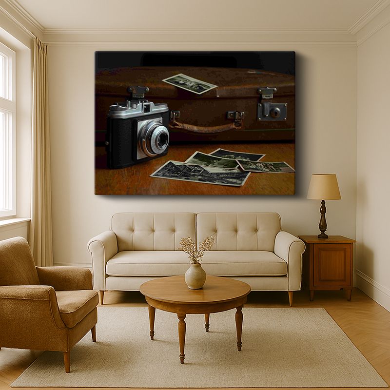 Vintage Kanvas Tablo 137