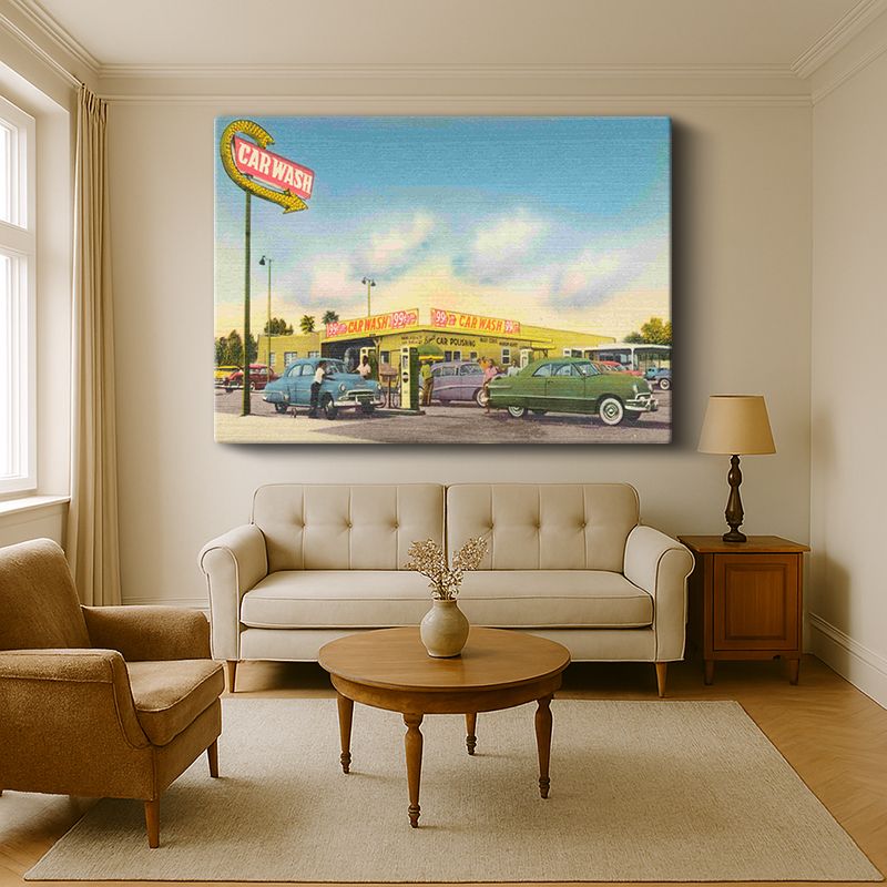 Vintage Kanvas Tablo 153