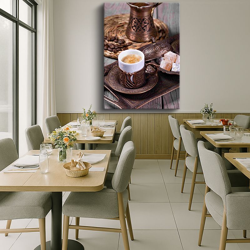 Yiyecek & İçecek Kanvas Tablo 2