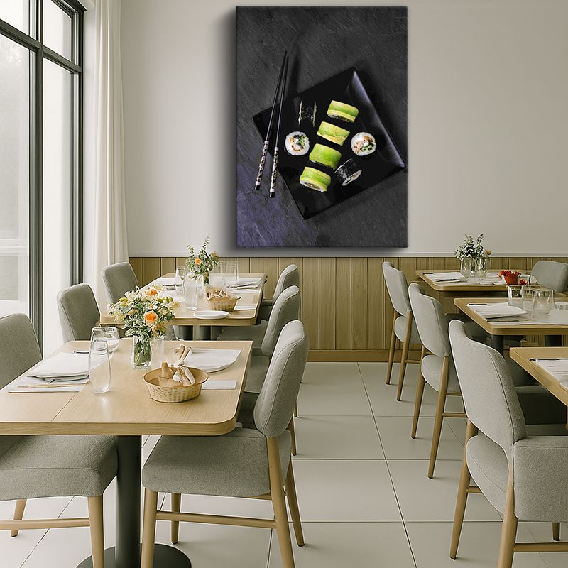 Yiyecek & İçecek Kanvas Tablo 7