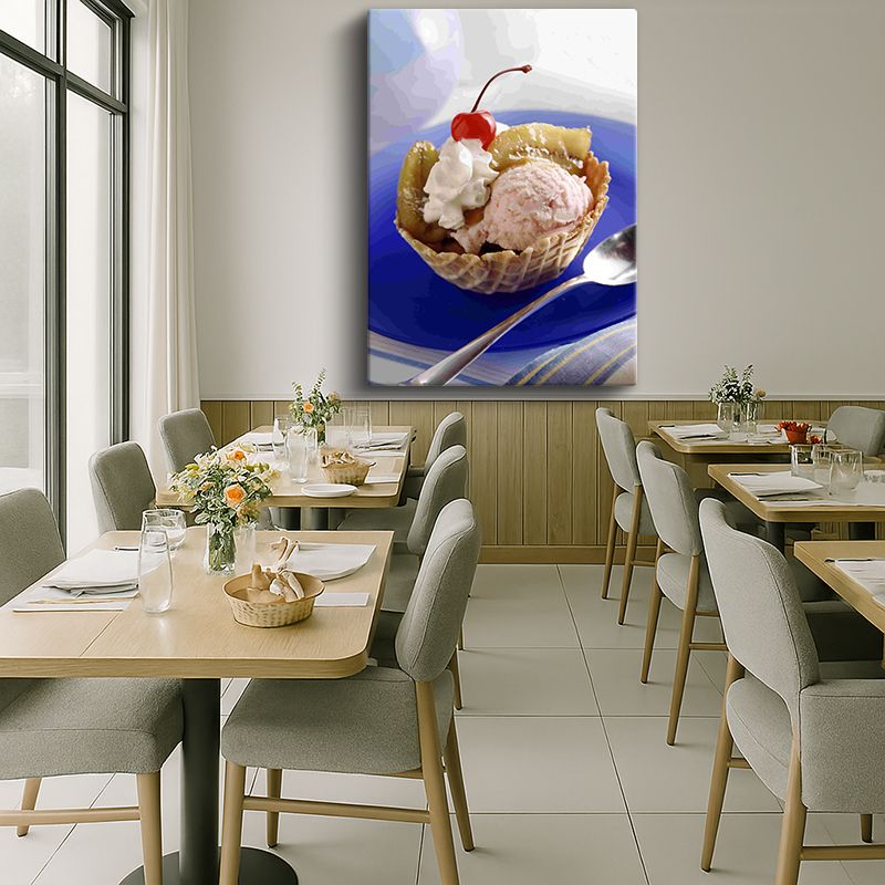 Yiyecek & İçecek Kanvas Tablo 11