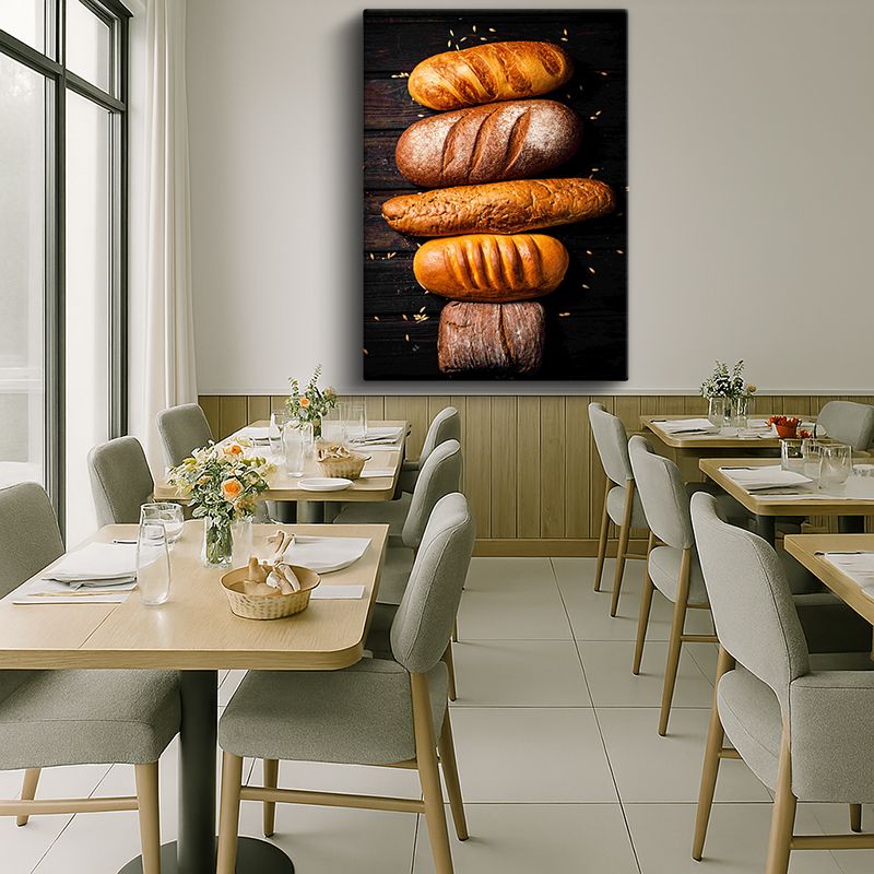 Yiyecek & İçecek Kanvas Tablo 23