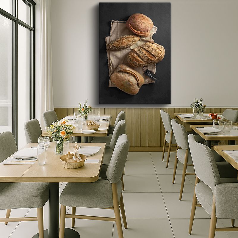 Yiyecek & İçecek Kanvas Tablo 28