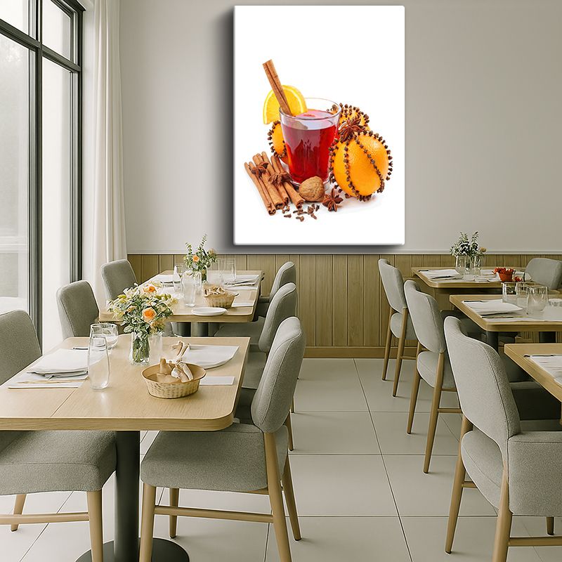 Yiyecek & İçecek Kanvas Tablo 40