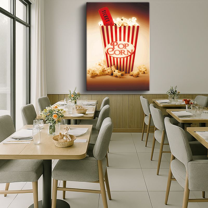 Yiyecek & İçecek Kanvas Tablo 41