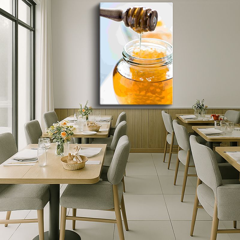 Yiyecek & İçecek Kanvas Tablo 53