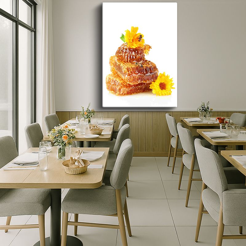 Yiyecek & İçecek Kanvas Tablo 55