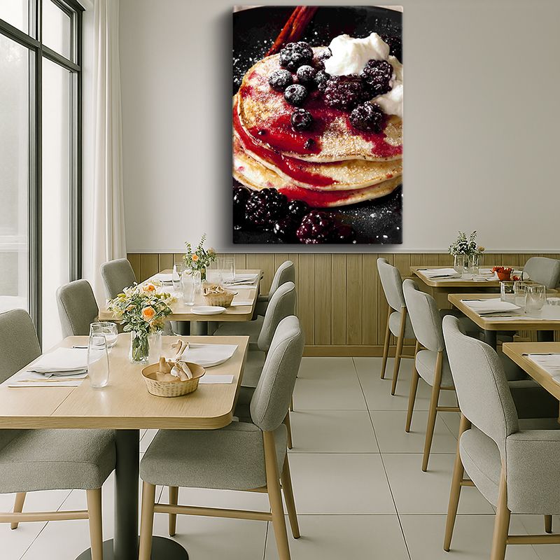 Yiyecek & İçecek Kanvas Tablo 69