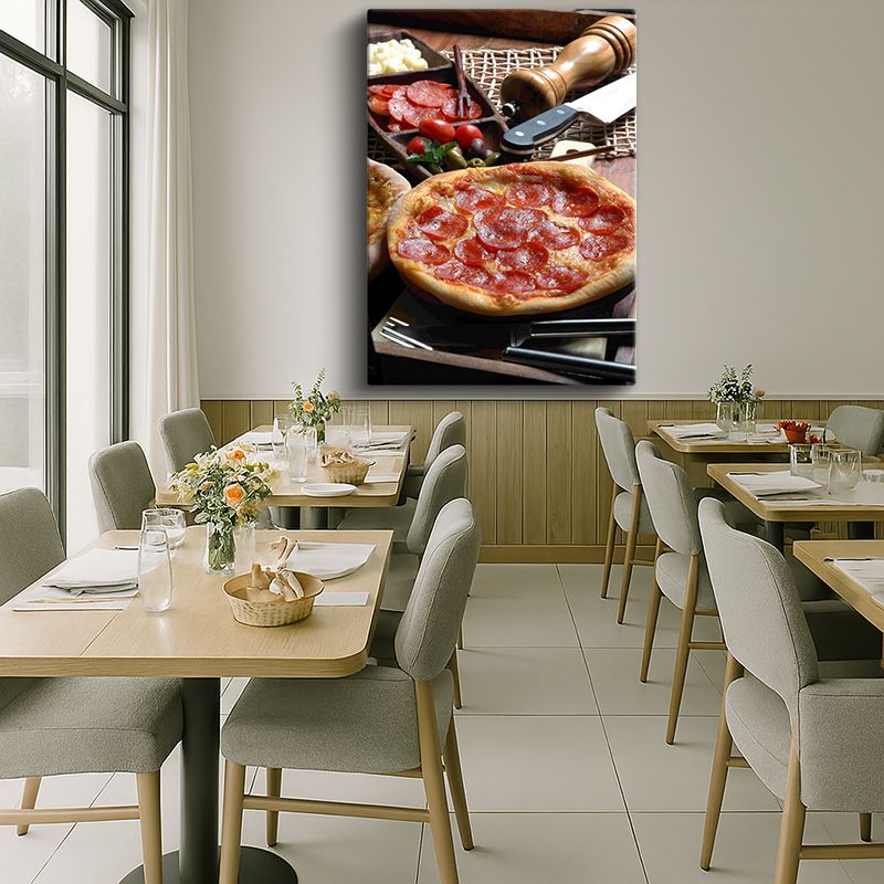 Yiyecek & İçecek Kanvas Tablo 70