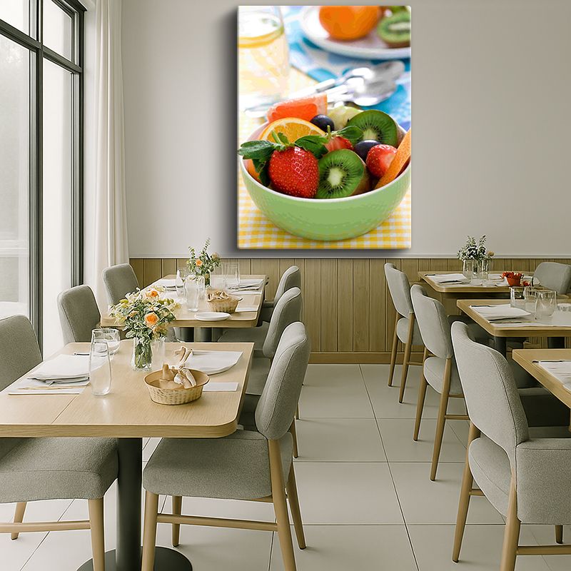 Yiyecek & İçecek Kanvas Tablo 84