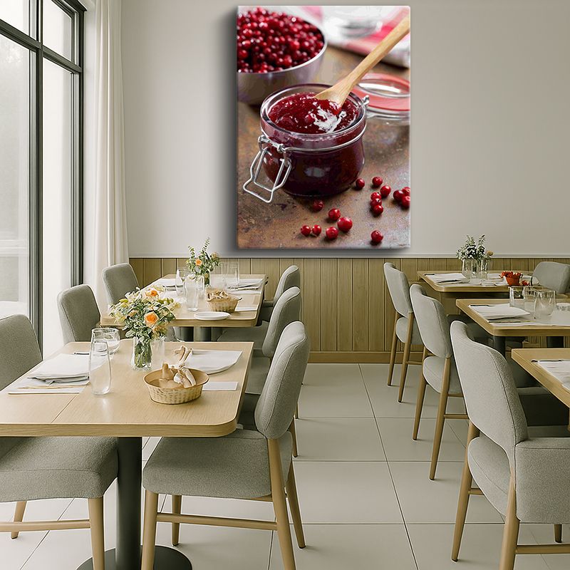 Yiyecek & İçecek Kanvas Tablo 86