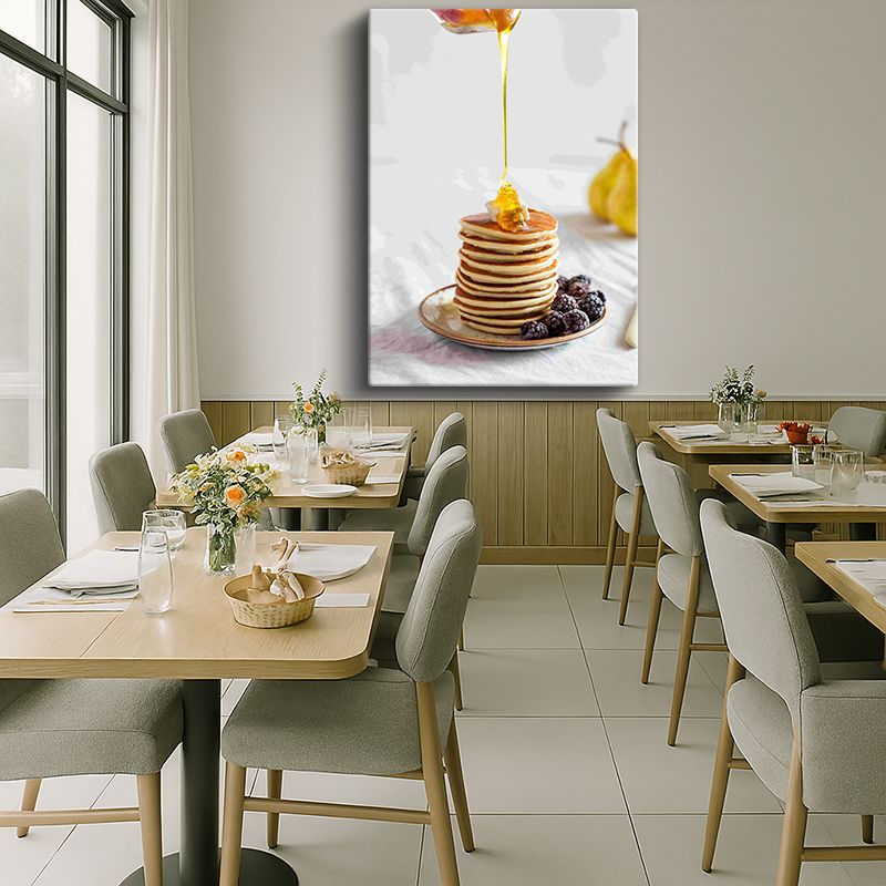 Yiyecek & İçecek Kanvas Tablo 91