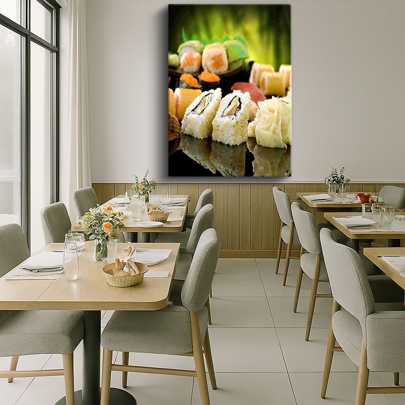 Yiyecek & İçecek Kanvas Tablo 96