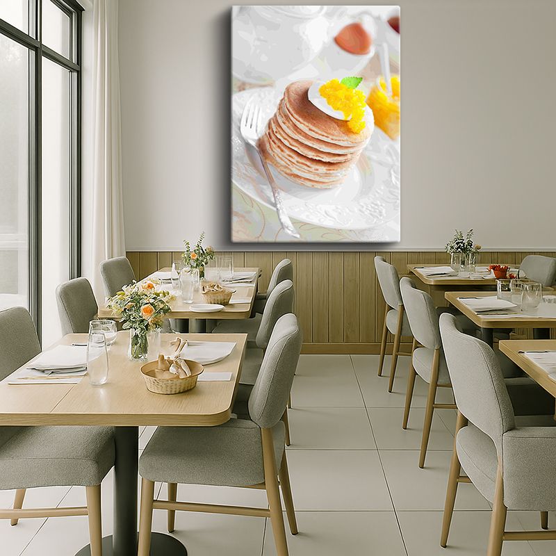 Yiyecek & İçecek Kanvas Tablo 102