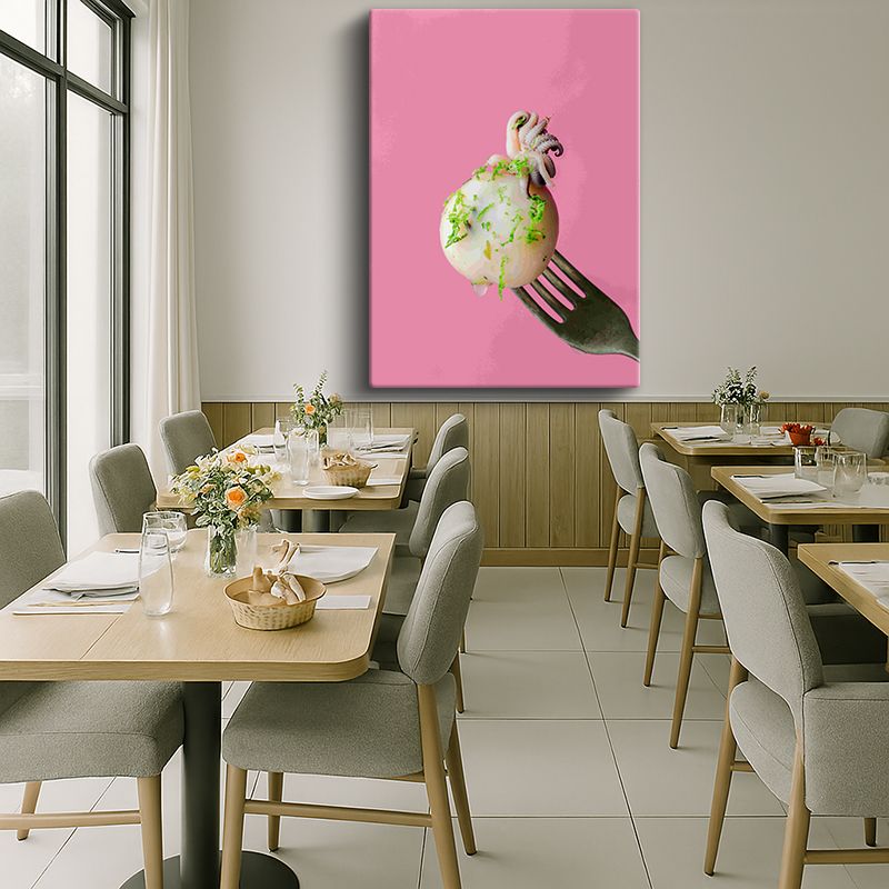 Yiyecek & İçecek Kanvas Tablo 117