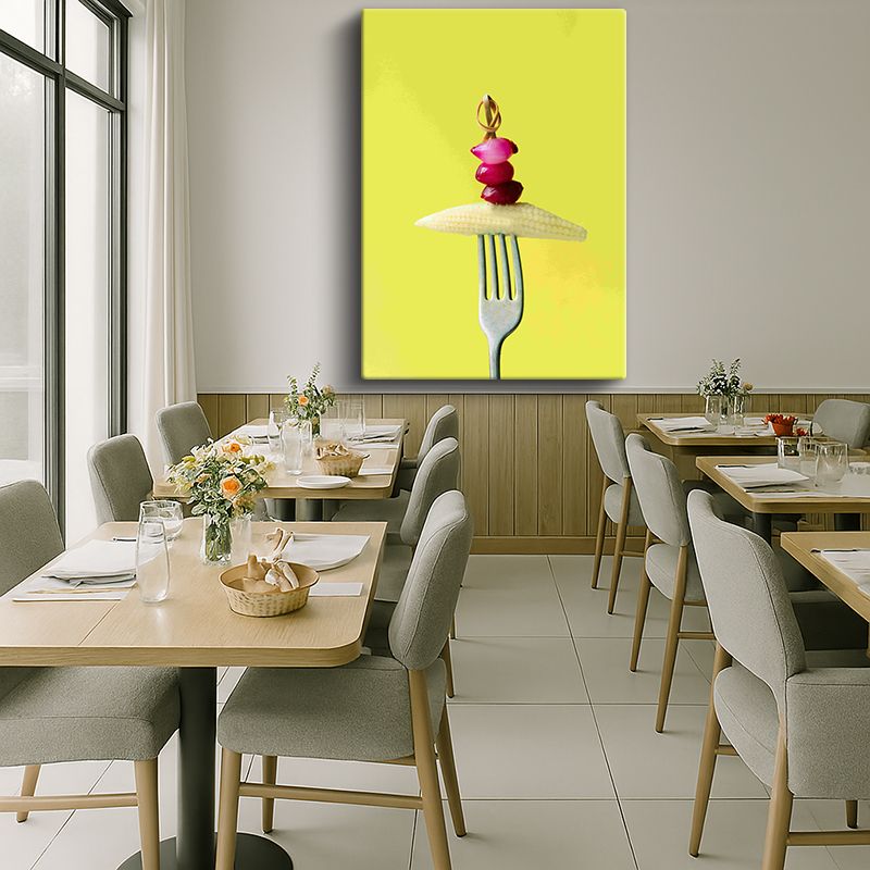 Yiyecek & İçecek Kanvas Tablo 118