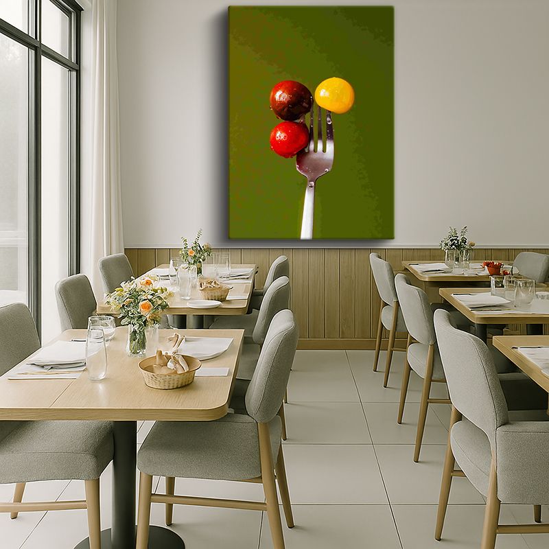 Yiyecek & İçecek Kanvas Tablo 123