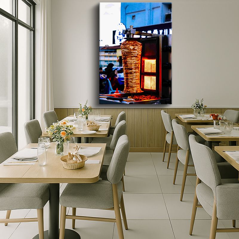 Yiyecek & İçecek Kanvas Tablo 126