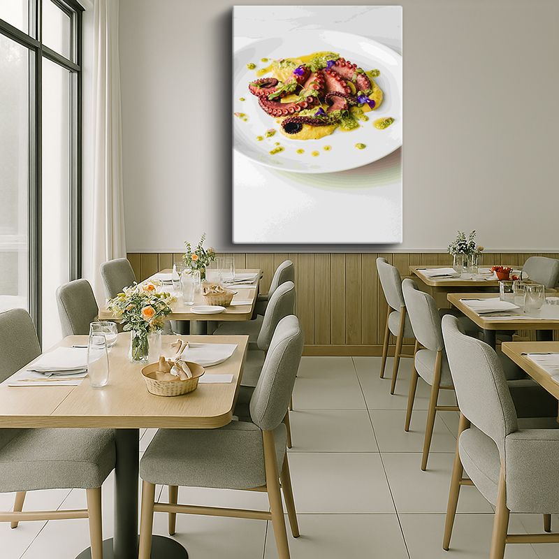 Yiyecek & İçecek Kanvas Tablo 129