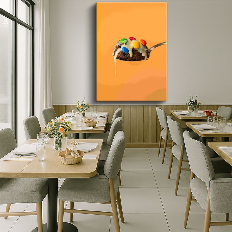 Yiyecek & İçecek Kanvas Tablo 130