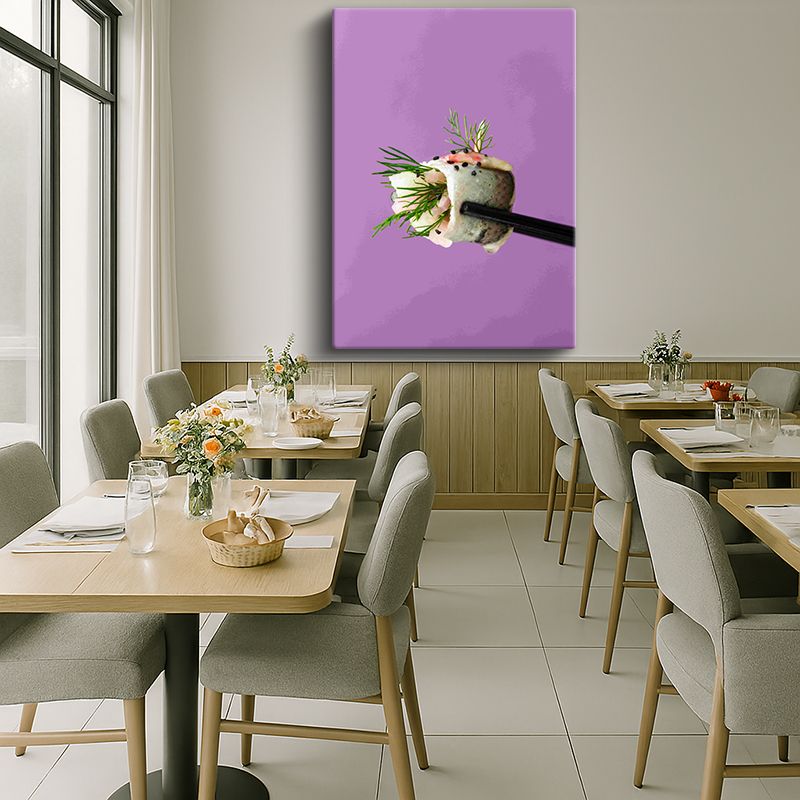 Yiyecek & İçecek Kanvas Tablo 133