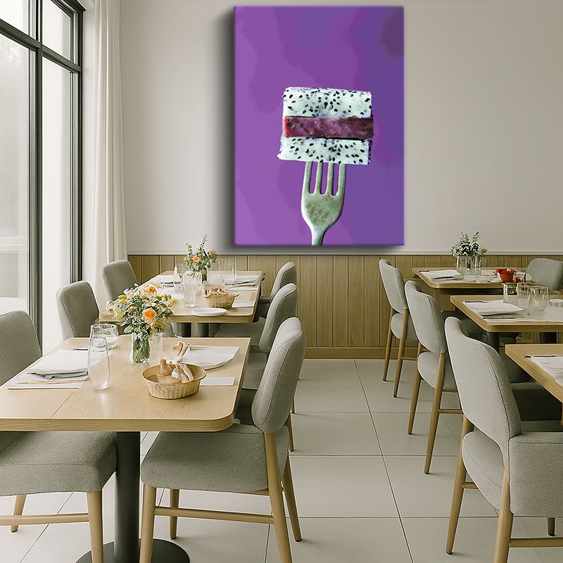 Yiyecek & İçecek Kanvas Tablo 138