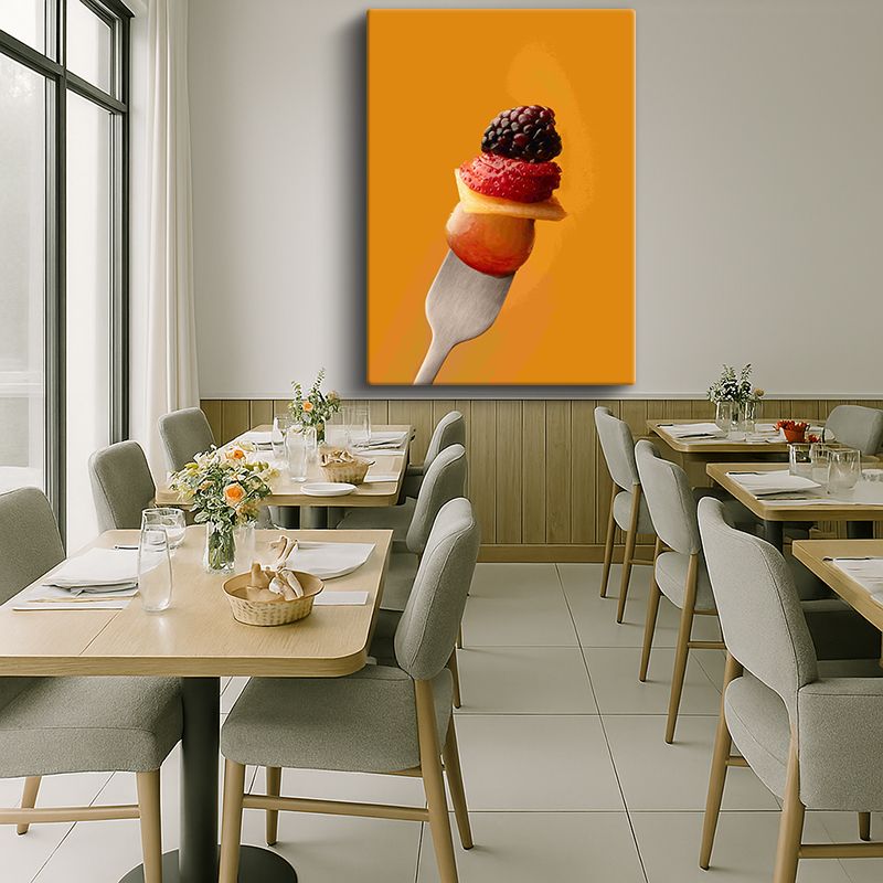 Yiyecek & İçecek Kanvas Tablo 141