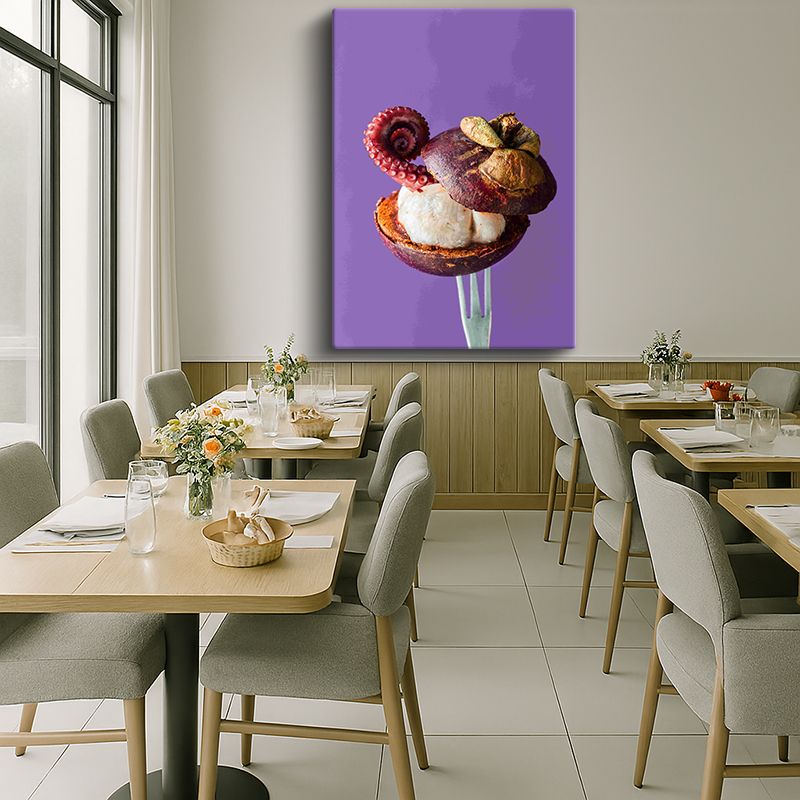 Yiyecek & İçecek Kanvas Tablo 144