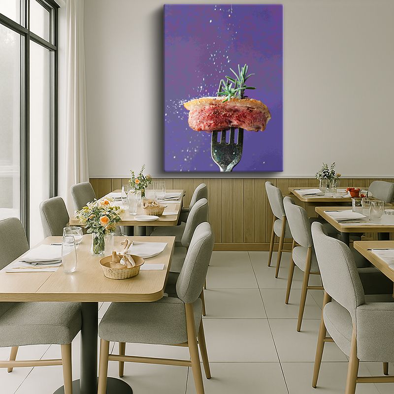 Yiyecek & İçecek Kanvas Tablo 146