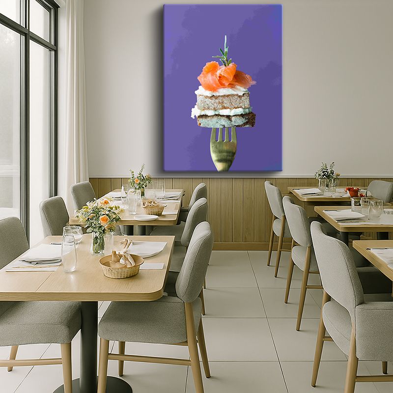 Yiyecek & İçecek Kanvas Tablo 157