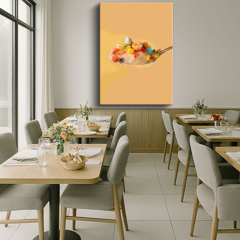 Yiyecek & İçecek Kanvas Tablo 170