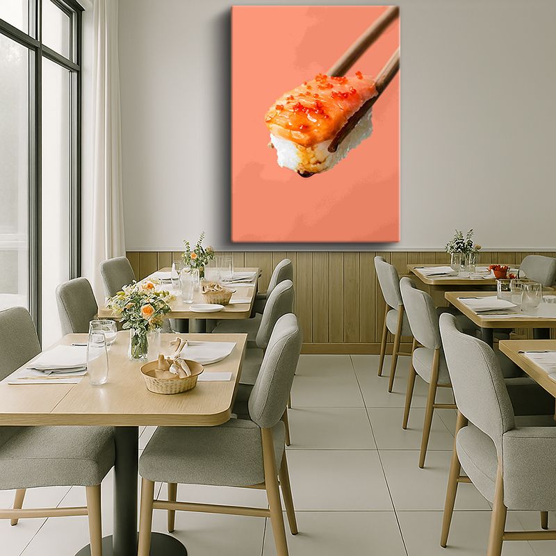 Yiyecek & İçecek Kanvas Tablo 176