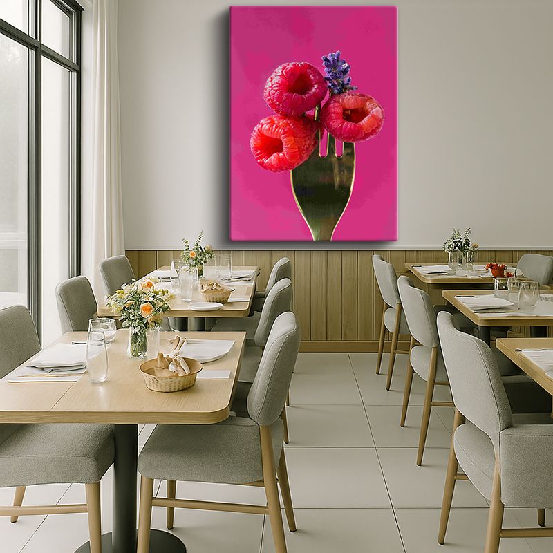 Yiyecek & İçecek Kanvas Tablo 196