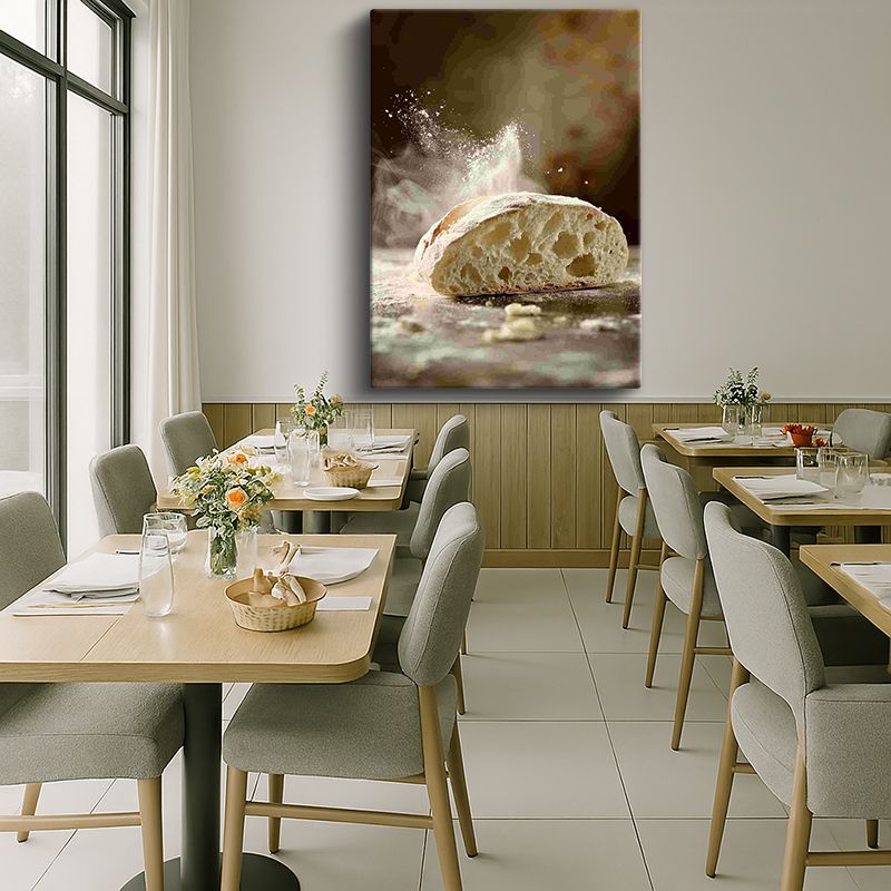 Yiyecek & İçecek Kanvas Tablo 197