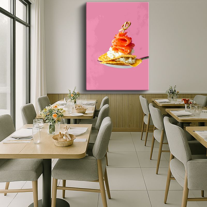 Yiyecek & İçecek Kanvas Tablo 199